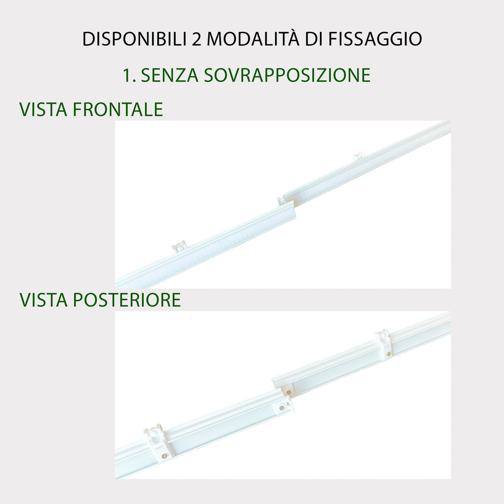 Carrello per Tende a Pannello 40 cm