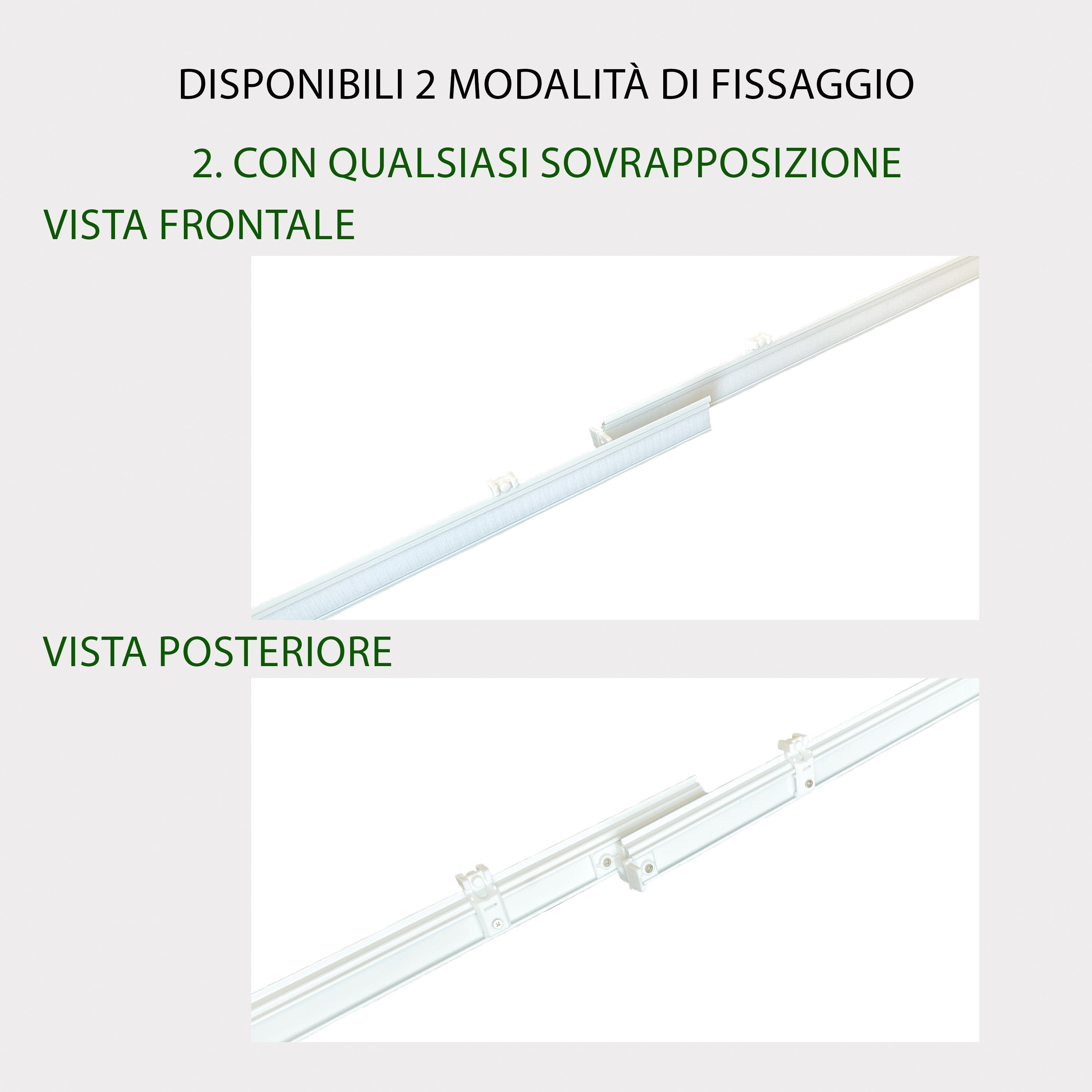 Carrello per Tende a Pannello 40 cm