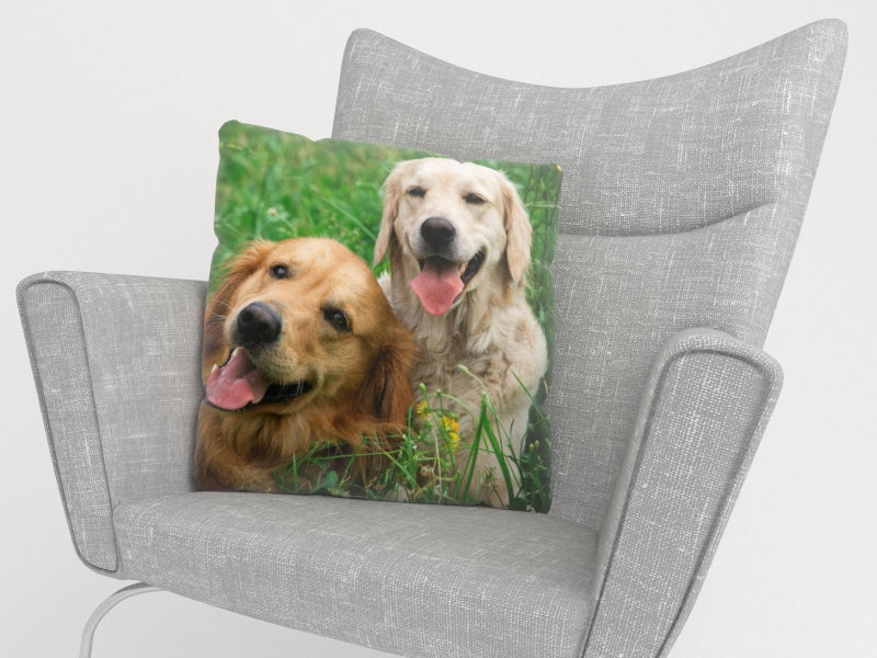 Federe per Cuscini Labrador sul Prato