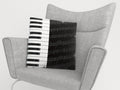 Federe per Cuscini Tasti del Piano