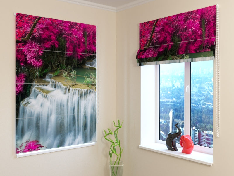 Tende a Pacchetto Fiori e Cascata