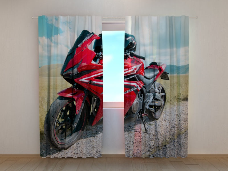 Foto Tende Moto Honda Rossa