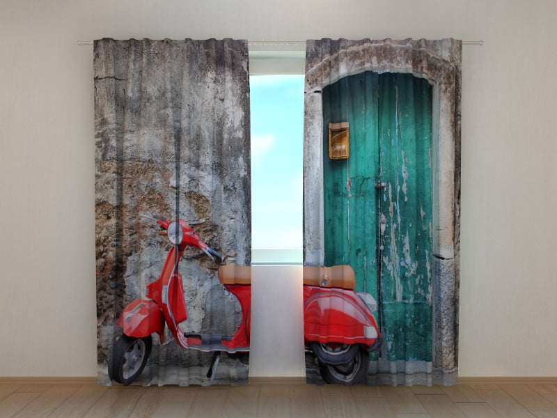 Foto Tende Scooter Rosso