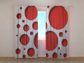 Foto Tende Stile Rosso