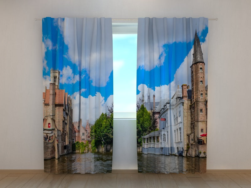 Foto Tende Canale Fluviale a Bruges