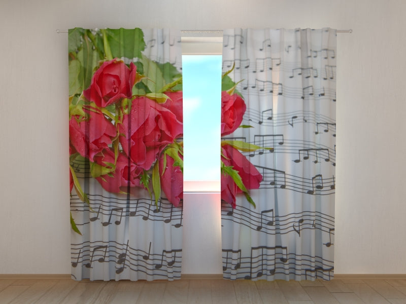 Foto Tende Rose e Note