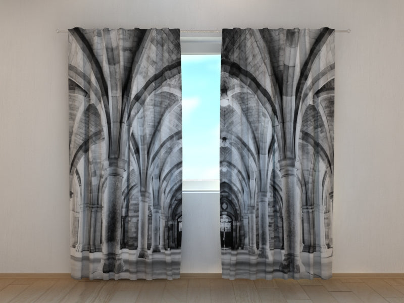 Foto Tende Spettacolare Hall dell'UniversitC  di Glasgow, in Scozia