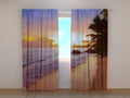 Foto Tende Tramonto sulla Spiaggia alle Seychelles