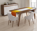 Tappeto Runner da Tavola Ombre Alba
