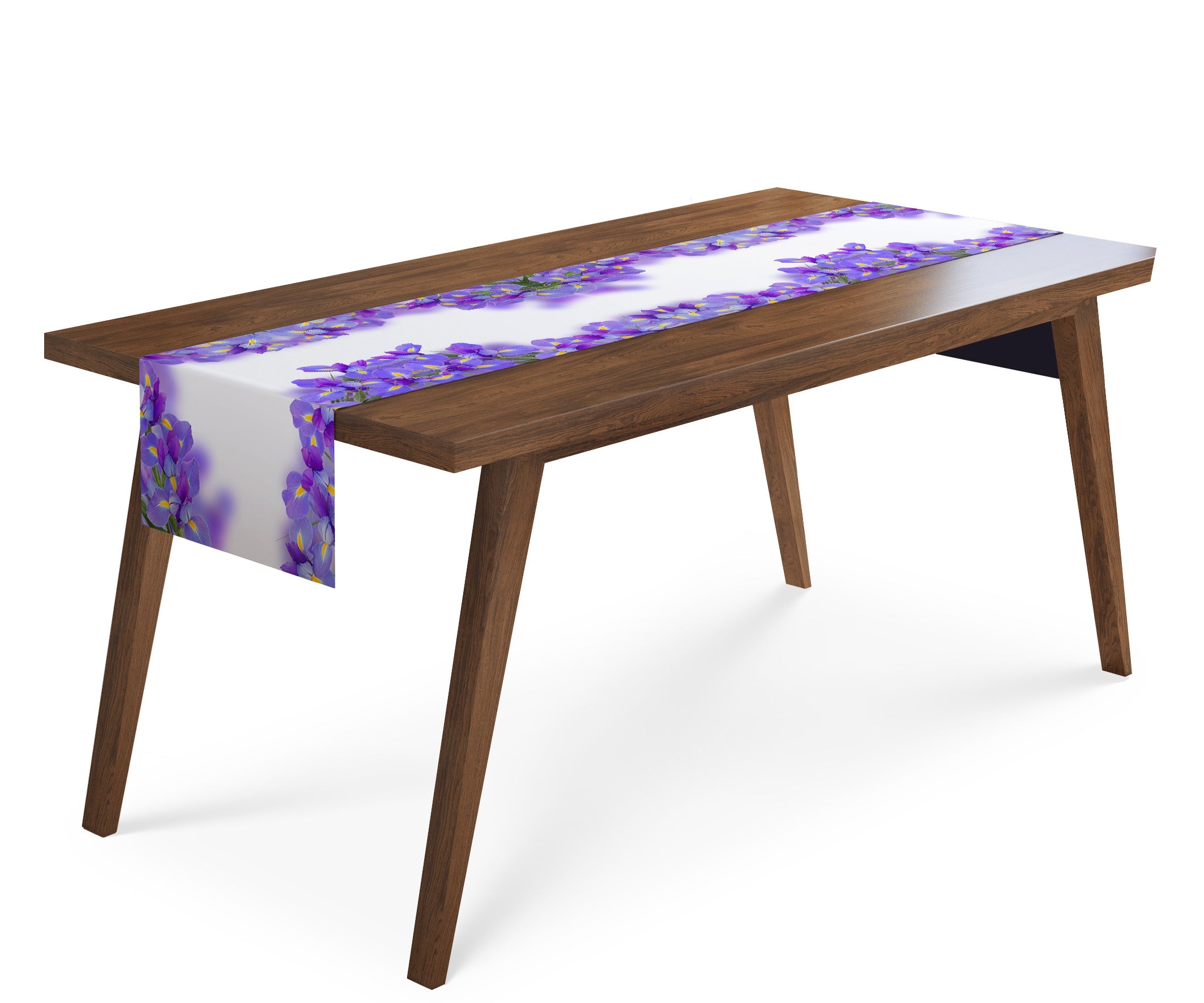 Tappeto Runner da Tavola Iris Primaverili