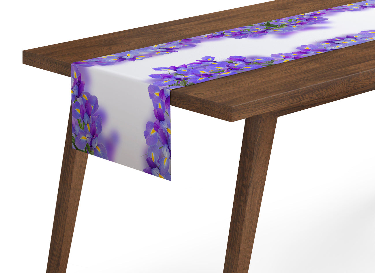 Tappeto Runner da Tavola Iris Primaverili