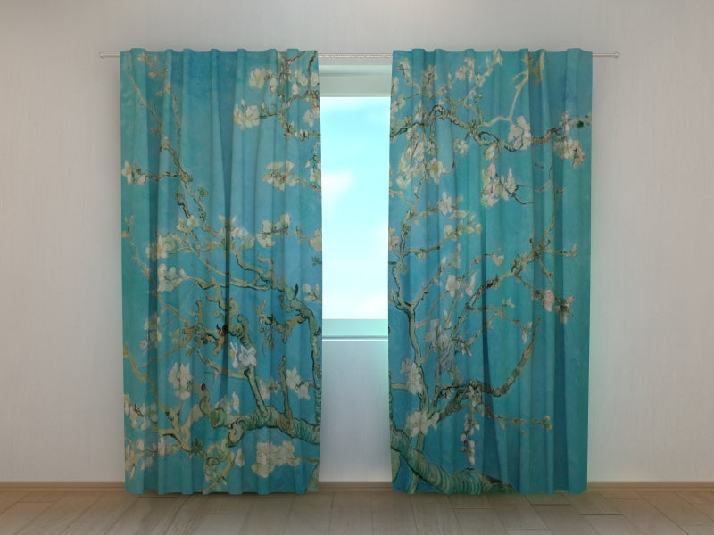 Tenda Stampata Ramo di Mandorlo Fiorito Vincent Van Gogh