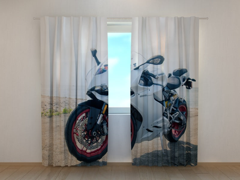 Foto Tende Moto Ducati Panigale Bianca