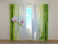 Foto Tende Orchidea Bianca con BambC9 Fresco
